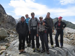 Peter, Elke, Jörg, Stefan, Tobi und Aniko (Thomas fotografiert)