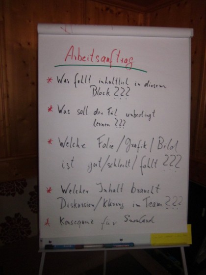 Neue DAV-Methodik in der Diskssion.