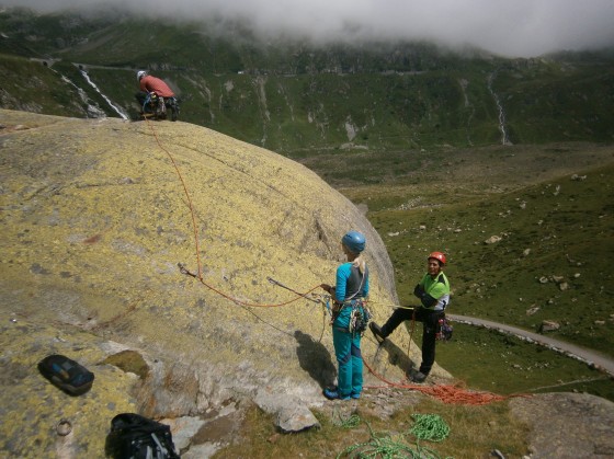 Körpersicherung beim "alpinen" klettern? NEIN DANKE!!!!!!!